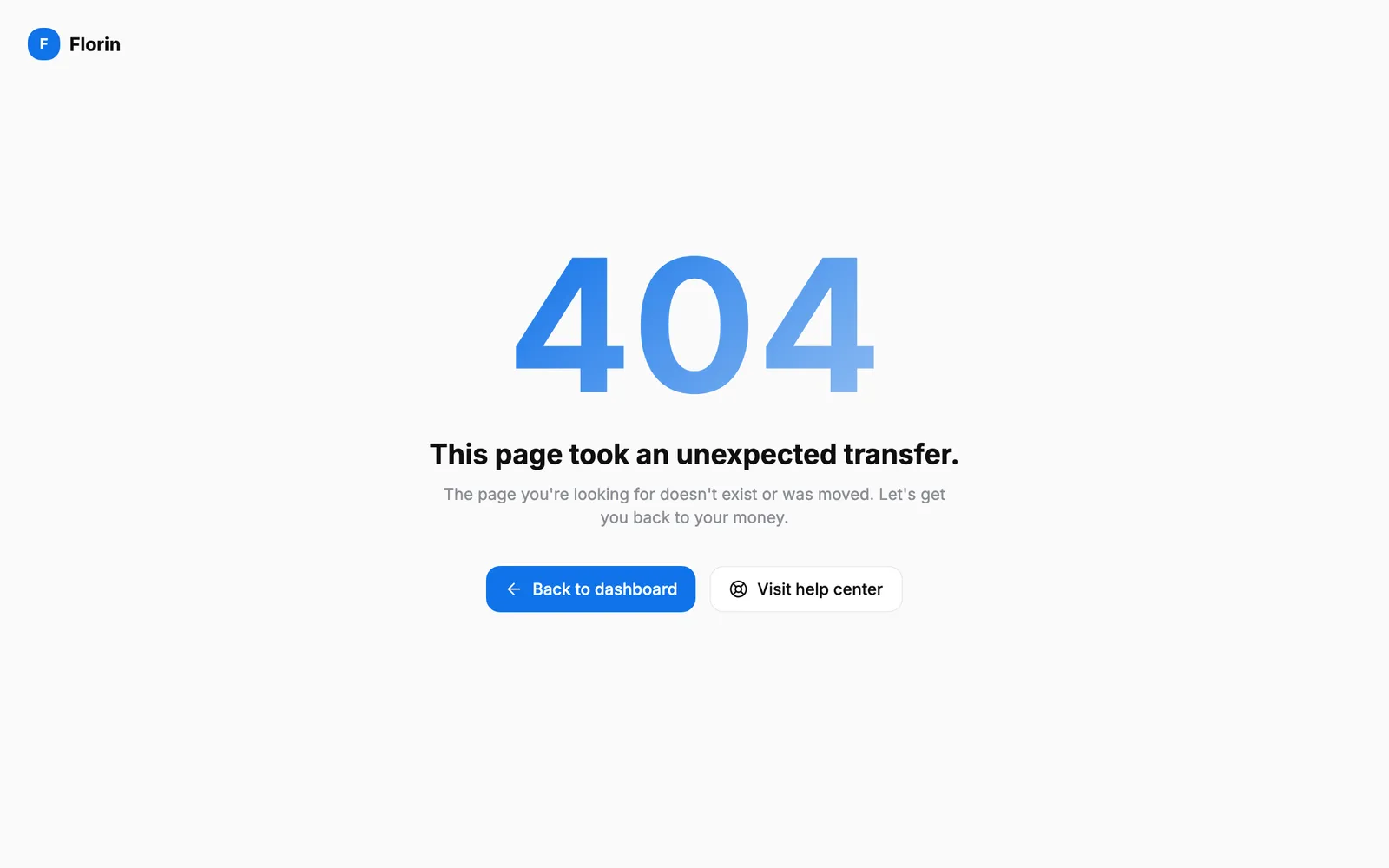 Florin 404 screen